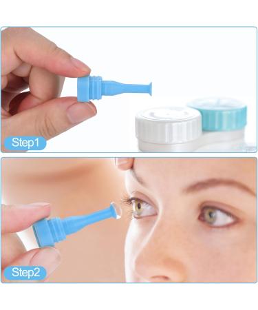10 Pack Hard Contact Lens Remover Tool - Suction Cup for RGP & Scleral Lenses (Blue) | International Shipping Available - Buy Online on GoSupps.com