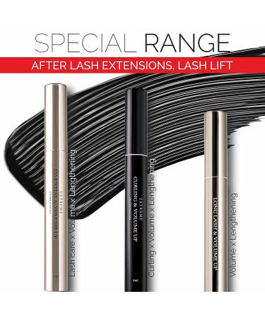Dlux Professional Black Volume Up Waterproof Mascara - 3D Fiber Formula, Smudge Proof, Cruelty Free - 0.27 fl.oz - Buy Online on GoSupps.com