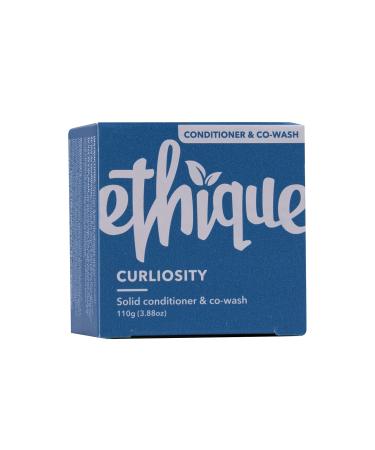 Ethique Solid Conditioner Bar for Curly Hair - Sulfate Free, Natural, Eco-Friendly, Sustainable, Plastic Free - Curliosity, 3.88oz (Pack of 1, up to 80 uses) Curliosity 3.88 Ounce (Pack of 1)