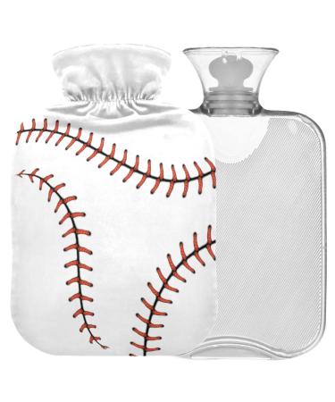 NAANLE BASSELAL Softball Schlaces Heat bottle Mit Transparent Warm Water bottle 1l of warm head for bed Hand feet Warmer pain relief heat and cold therapy