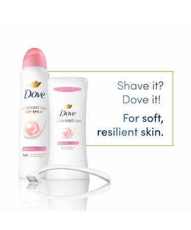 Dove Advanced Care Antiperspirant Deodorant Spray Beauty Finish To help skin barrier repair after shaving by boosting skin's ceramide levels 72-hour Antiperspirant dedorant for Soft Underarms 3.8 oz 3.8 Ounce (Pack of 1) Beauty Finish - Buy Online on GoSupps.com
