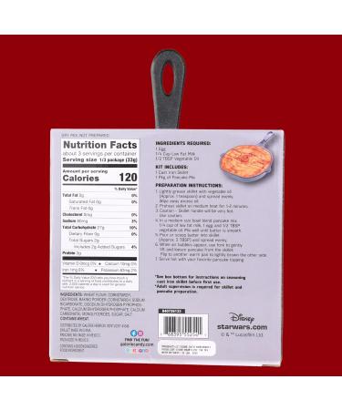 Sweetzo Christmas Mandalorian Grogu Pancake Cast Iron Skillet Unique Gift Ideas for Teens Cooking Instructions and Mix Included 11.25 Inches (Pack of 2) - Buy Online on GoSupps.com