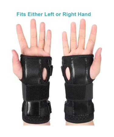Ergonomic Wrist Support Brace for Carpal Tunnel Relief - Stabilizing Splint for Pain Sprains & Tendonitis - Fits Left & Right Hand - Buy Online on GoSupps.com