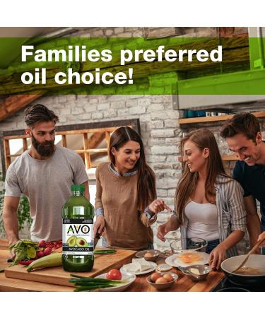 100% Avocado Oil - Non GMO, Ideal for Frying, Baking, and Cooking - 67.6 Fl-oz - Buy Online on GoSupps.com