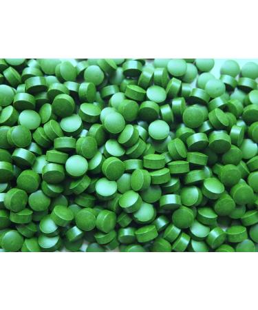 PINK SUN Organic Spirulina Tablets 1000 x 500mg | Gluten Free, Non GMO | Certified Organic by The Soil Association | Vegetarian and Vegan Friendly | 500g Bulk Buy - Buy Online on GoSupps.com