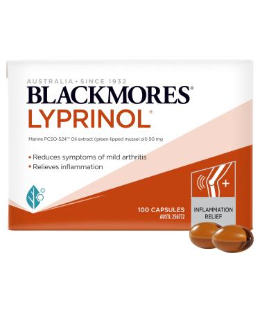 Blackmores Lyprinol Marine Value Pack 100 Capsules