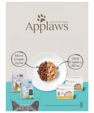 Applaws Grain-Free Cat Dry Food with Chicken - Natural & Complete for Adult Cats (7.5kg Pack) - Buy Online on GoSupps.com