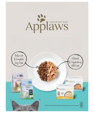 Applaws Cat Dry Food Adult - Grain-Free Chicken with Duck 7.5kg | Premium Quality for Healthy Cats - Buy Online on GoSupps.com
