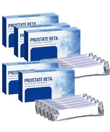 Pansements au gel de b ta-glucane pour la prostate gel de soin pour homme cr me de soin r confortante pour homme r sultats visibles en 7 jours (5box)