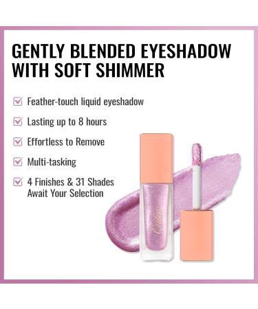 Oulac Liquid Glitter Eyeshadow Shimmer Eyeshadow Metallic Purple Eyeshadow Liquid Eyeliner with Fine Sparkle Blendable Sparkly Eye Make-up Crease Resisatnt Non-Greasy Vegan 5.4g Jump!! (08) - Buy Online on GoSupps.com