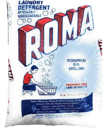 Roma Laundry Detergent 4.4 lbs - Powerful Cleaning Formula - Buy Online on GoSupps.com