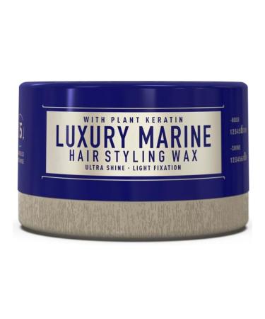 Immortal NYC Hair Waxes for Men - ''Luxury Marine'' Hair Styling Wax-Shine/Strong Hold - With Plant Keratine