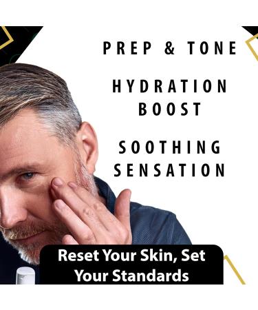 Face Toner for Men | Organic Witch Hazel & Green Tea | Hydrating Smoothing Skin Care | 4 oz - Buy Online on GoSupps.com