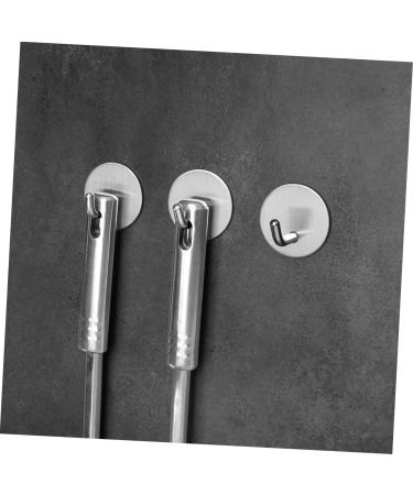 Alipis 5pcs Hook Wall Hanging Keyboard Slider Brackets Hangers for Bathroom Coat Hanger Stainless Steel - Buy Online on GoSupps.com