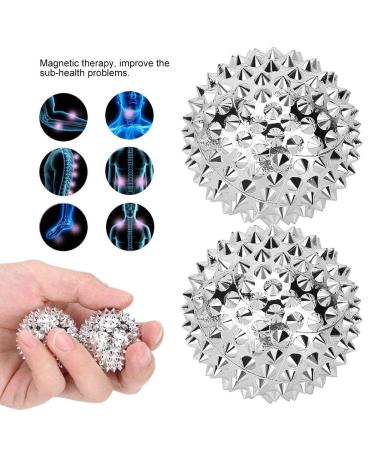 Solomi Portable Magnetic Massage Balls - Acupressure Therapy Balls for Effective Hand Relief - International Shipping Available - Buy Online on GoSupps.com