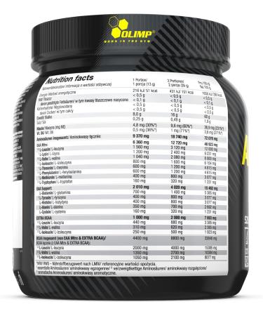 Olimp Sport Nutrition Olimp Nutrition Amino EAA Xplode Ice Tea Peach 520g - Buy Online on GoSupps.com