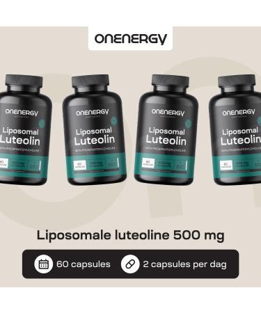 Be Healthy Group doo Liposomal Luteolin 500 mg 60 Vegetable Capsules Natural Flavonoid Excellent Absorption and Effectiveness With Added Phosphatidylcholine Daily Support - Buy Online on GoSupps.com