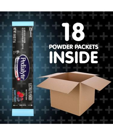 Pedialyte AdvancedCare Plus Electrolyte Powder 6 Pack - Berry Frost Flavor - Buy Online on GoSupps.com