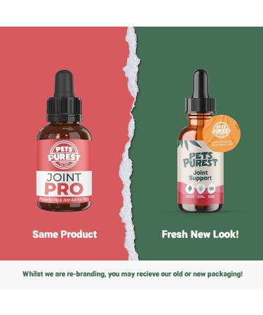 Purest Hip & Joint Supplement for Dogs - Natural Liquid Care with Turmeric for Mobility & Flexibility - Buy Online on GoSupps.com