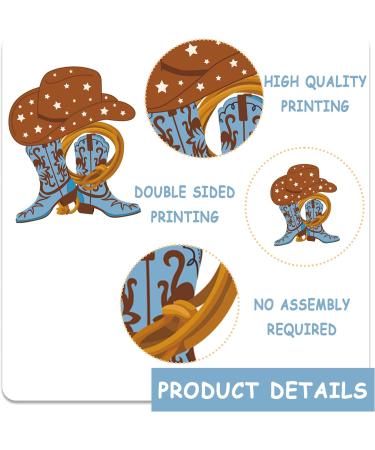 48 pcs My First Rodeo Cupcake Toppers - Buy Online on GoSupps.com