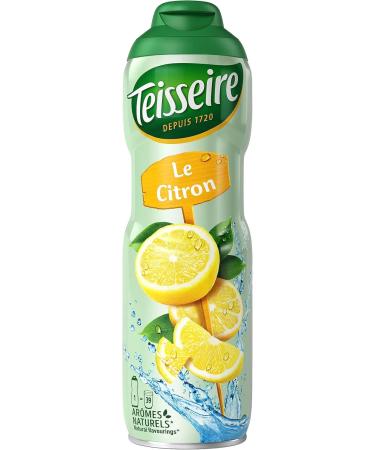 Teisseire Lemon Syrup for Refreshing Drink Cocktails Recyclable Bottle 6x60cl - Buy Online on GoSupps.com