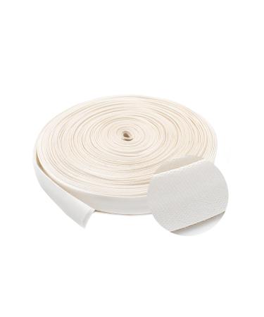 1/2 Wide Double-fold Bias Tape   Poly Cotton (10 Yards  Off-White) 10 yards Off-White