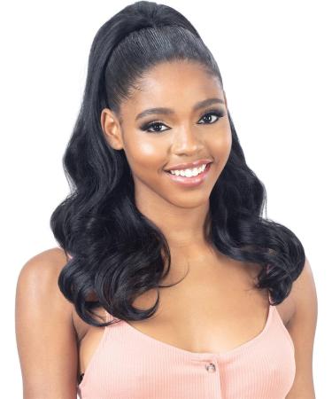 Hair Bun Deep Wavy Ponytail Brazilian Real Hair 8-24 Inch Curly Ponytail with Drawstring Extension Hair Clip Wig for Women Hair Extension Hair Piece (Color : Black Size : 24inch) 24inch Black - Buy Online on GoSupps.com