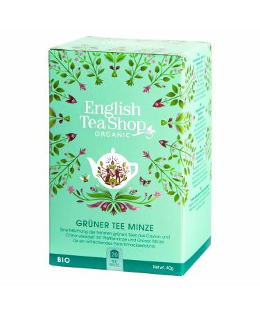 English Tea Shop English Tea Shop - Organic Mint Green Tea - 20 Sachets