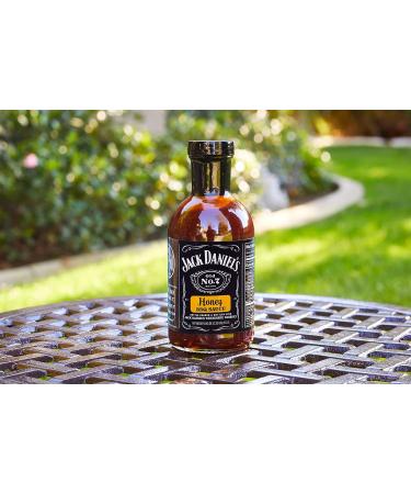 Jack Daniel Honey BBQ Sauce 553g - Gluten Free, No Preservatives - Barbecue Sauce Bottle - Buy Online on GoSupps.com