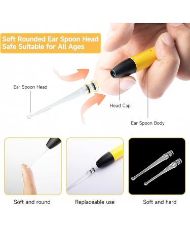 4-in-1 Ear Wax Removal Kit for Kids and Adults - Includes Lighted Tweezer and 4 Reusable Silicone Tips - Buy Online on GoSupps.com