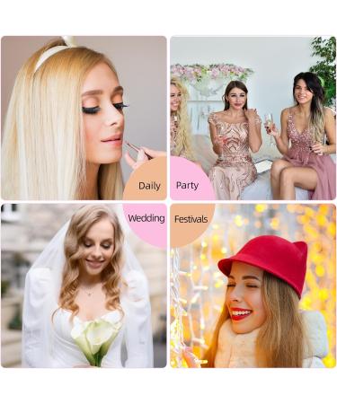 3 Pairs Self-Adhesive Eyelashes No Glue Needed False Eyelashes 3D Natural Wispy Lashes 16mm Faux Mink Lashes with Tweezers - Buy Online on GoSupps.com