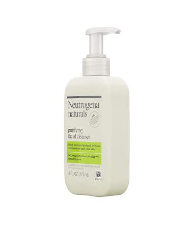 Neutrogena Naturals Purifying Facial Cleanser â€“ 6 fl oz (177 ml) | Gentle & Effective Skincare - Buy Online on GoSupps.com