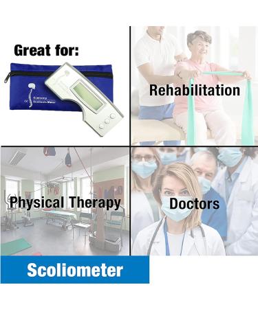 STMKB Electronic Scoliosis Measuring Line | Accurate Spine Evaluation & Rehabilitation Tool for International Shipping - Buy Online on GoSupps.com
