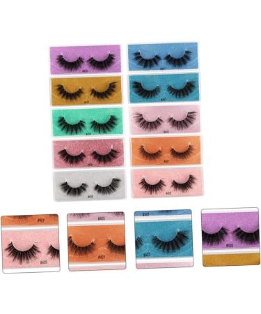 minkissy 10 Pairs False Eyelashes Eyelash Girls' Accessories Make up Accessories Lash Cosmetics Makeup Accessories Trendy Makeup Lifelike Fake Eyelashes False Lashes Imitation Chic 3d - Buy Online on GoSupps.com