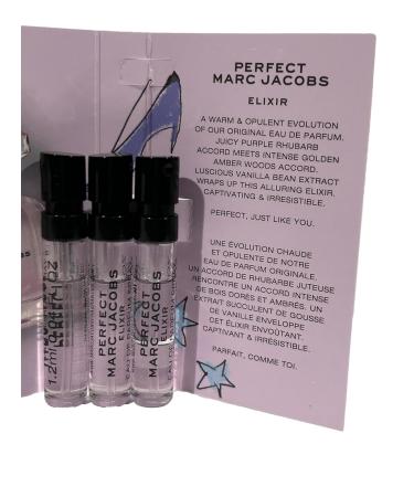 Marc Jacobs Perfect ELIXIR Sample Women Perfume Spray EDT Vials 1.2 ml / 0.04 oz - set of 3 - Buy Online on GoSupps.com