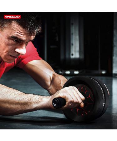 Vinsguir Ab Roller - Ultimate Abs Workout Equipment for Home Fitness - Buy Online on GoSupps.com