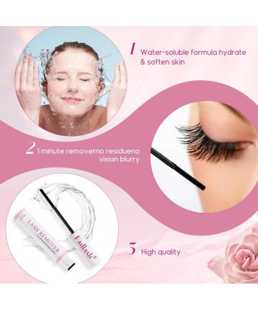 Lash Remover for Extensions - Gentle 5ml Clear Cluster Glue Remover for Easy Safe Eyelash Removal - Buy Online on GoSupps.com