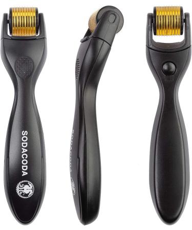 Sodacoda Derma-Roller - 600 for Facial Care with Titanium Micro-Needling - Anti-Wrinkle - Against Scars Needle Length: 1.5 m - Buy Online on GoSupps.com