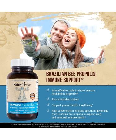 NaturaNectar Immune Guardian - Natural Immune Support Supplement - 30 Count - Buy Online on GoSupps.com