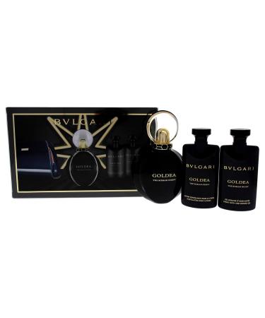Bvlgari Goldea The Roman Night Women 4 Pc Gift Set - Buy Online on GoSupps.com