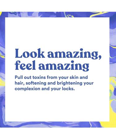 ASUTRA Indian Healing Clay Mask 1 lb for Skin & Hair - Detox, Soften, Brighten - Anti-Blemish Acne Treatment & Anti-Ageing Properties - Natural Sodium Bentonite Clay - Buy Online on GoSupps.com