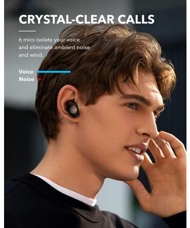Soundcore by Anker Wireless Earbuds Life A2 NC - Black | Active Noise Cancelling Earphones - Buy Online on GoSupps.com