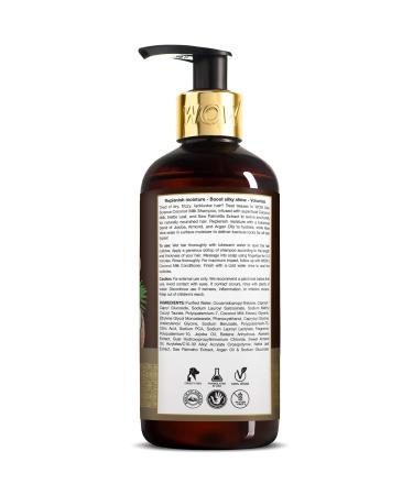 WOW Coconut Milk Shampoo 300mL | No Sulphates Parabens Silicones Salt & Color | Best for Healthy Hair - International Shipping Available - Buy Online on GoSupps.com