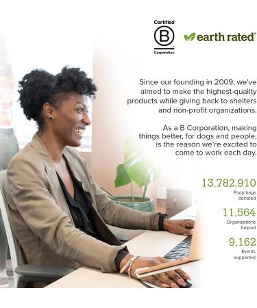 Earth Rated Lavender Scented Dog Waste Bags - 120 Handle Bags | Eco-Friendly & Leak-Proof - Buy Online on GoSupps.com