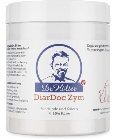 Dr.HOLZ DIADOC ZYM - Pancreatic & Digestive Enzymes for Dogs | 250g Powder for Intestinal Issues & Food Allergies - Buy Online on GoSupps.com