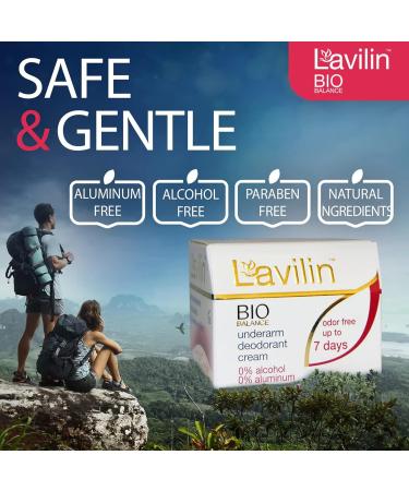 Lavilin Underarm Deodorant Cream 0.44 oz - 2 Pack - Buy Online on GoSupps.com