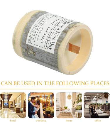 Bamboo Aromatherapy Scented Candles - Fragrant Office Desk Decor & Perfect Birthday Gift | Festival Aromas & Souvenirs - Buy Online on GoSupps.com