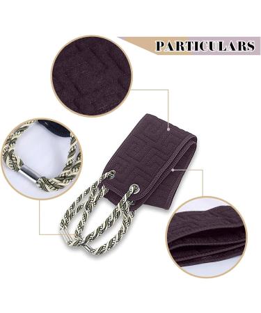 Kireida Double-Sided Shower Scrubber - Large Body Peeling Wash Flap with Handles for Gentle Exfoliation | Ideal for Geriatrics & All Skin Types - Buy Online on GoSupps.com