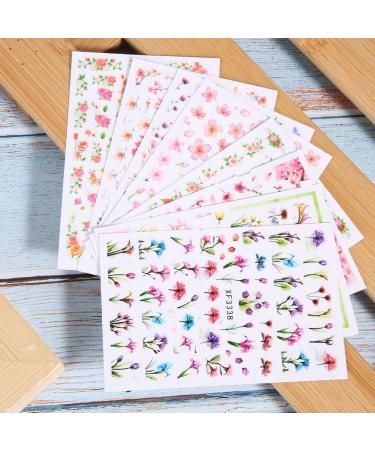 Nail Art Stickers Ladies Nail Stickers Self Adhesive DIY Nail Art Decorations Nail Art Decal Tools Nail Art Supplies - Buy Online on GoSupps.com