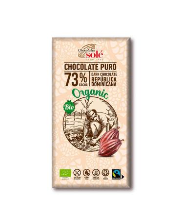 CHOCOLATES SOLE CHOCOLATE NOIR 73 ECO CHOCOLATES SOLE
